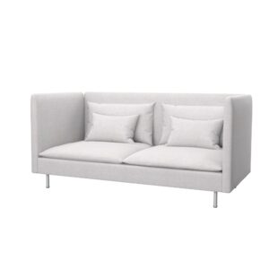 IKEA SÖDERHAMN 3-seat sofa cover, high back